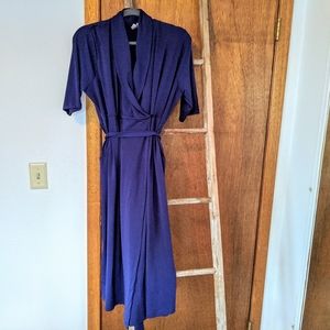 ASOS maternity wrap dress with pockets